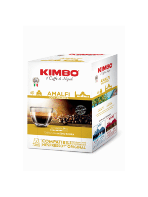 KIMBO ΚΑΨΟΥΛΑ ΣΥΜΒΑΤΗ ΝC AMALFI 100% ARABICA (50ΤΕΜ)