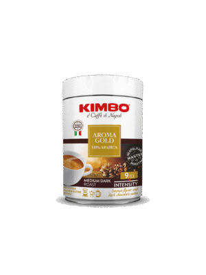 KIMBO AROMA GOLD 100% ARABICA ΑΛΕΣΜΕΝΟΣ (250gr) ΒΑΡΕΛΑΚΙ