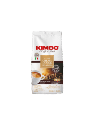 KIMBO CREMA DOLCE ΣΕ ΚΟΚΚΟΥΣ 100% ARABICA (1kg)