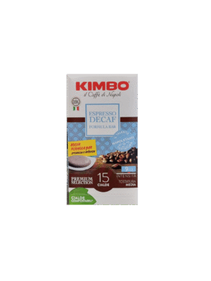 KIMBO ΧΑΡΤΙΝΗ ΚΑΨΟΥΛΑ DECAF (15ΤΕΜ)