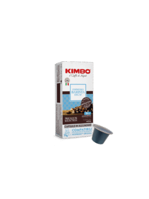 KIMBO ΚΑΨΟΥΛΑ ΣΥΜΒΑΤΗ ΝC DECAF ALU (10ΤΕΜ)