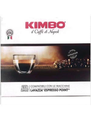 KIMBO ΚΑΨΟΥΛΑ ΠΛΑΣΤΙΚΗ INTENSO (100ΤΕΜ)