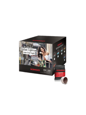 KIMBO ΚΑΨΟΥΛΑ ΠΛΑΣΤΙΚΗ NAPOLETANO (100ΤΕΜ)