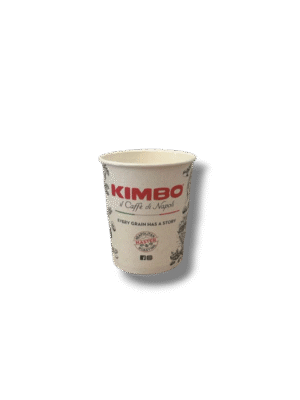 ΠΟΤΗΡΙ ΧΑΡΤΙΝΟ KIMBO 12oz DW (25 ΤΕΜ) ΛΕΥΚΟ